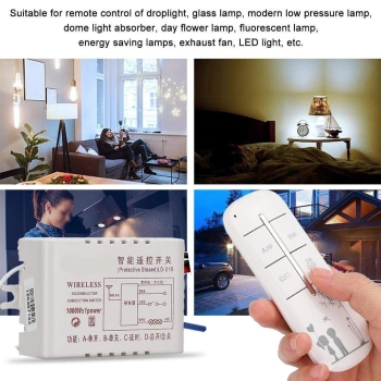 Smart Switch wyłącznik ścienny bezprzewodowy 4 urządzenia 220V [22010000476]
